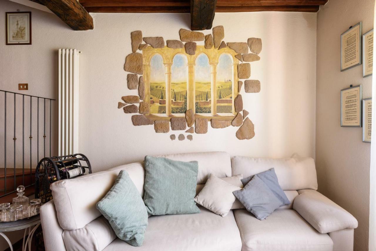 Casetta Tuscany Balcony: Crete Senesi מראה חיצוני תמונה